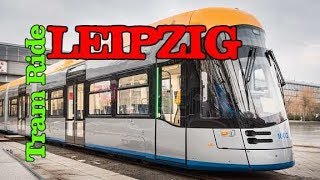 Leipzig Tram 15 Ride  Strassenbahn  Germany [upl. by Abihsot]