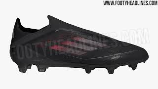 Adidas F50 2025 Black Pack Boots Leaked [upl. by Einhoj247]