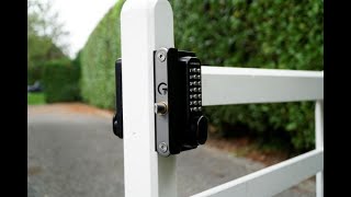 How to install the Gatemaster Superlock for wooden gates [upl. by Niac845]