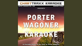 Your Old Love Letters Karaoke Version In the Style of Porter Wagoner [upl. by Aslam]