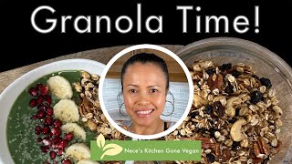 Vegan Granola Recipe Healthy [upl. by Llehctim497]