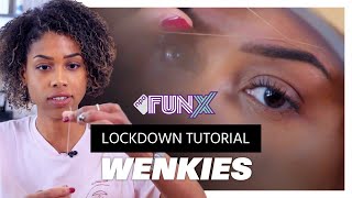 WENKBRAUWEN EPILEREN MET TOUW  Lockdown Tutorial [upl. by Darcee]