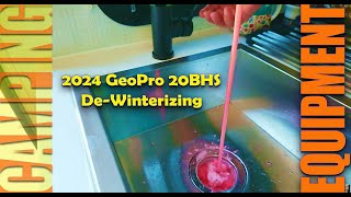 DeWinterizing our 2024 GeoPro 20BHS for the first time [upl. by Kennedy]