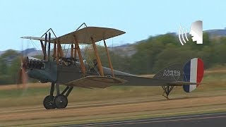 WW1 Royal Aircraft Factory BE2f  original 1917 aircraft [upl. by Starr]