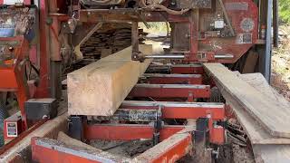 Cutting pine siding on the Woodmizer [upl. by Zuckerman320]