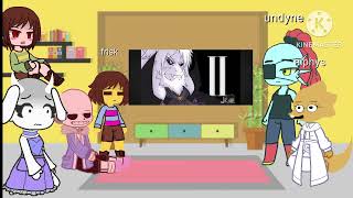 undertale react underverse memextale amv warriors [upl. by Tavey]