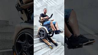 What are we driving 👩‍🦼‍➡️ scewo scewoBRO stairclimbingwheelchair [upl. by Odericus]