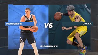 NBA2K24 Mi carrera  Partido emocionante contra Denver Nuggets en la máxima dificultad [upl. by Lull116]