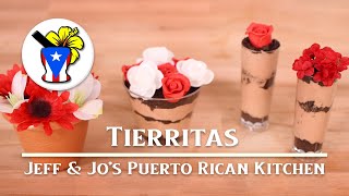 Tierritas  Chocolate Cups  Easy Puerto Rican Recipe [upl. by Dorsy]