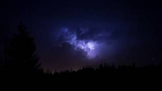 Heavy Thunderstorm Sounds  Relaxing Rain Thunder amp Lightning Ambience for Sleep  HD Nature Video [upl. by Aihsemot977]