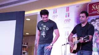 Ayushmann Khurrana Singing quotMera Mannquot  Nautanki Saala Music Launch [upl. by Hinckley]