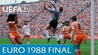 Netherlands v Soviet Union 1988 UEFA European Championship final highlights [upl. by Cannell735]