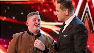 Kyle Tomlinson Wowed The Judges With His Singing And Prompted David Walliams Press Golden Buzzer [upl. by Prissy]