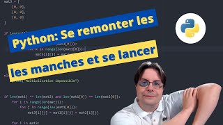 Programmation Python  Installation de lenvironnement de développement [upl. by Aihsi191]