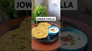 Easy jowar chilla recipe jowar chilla shrutihunasikatti snacks shortvideo short shortsfeed [upl. by Jervis]