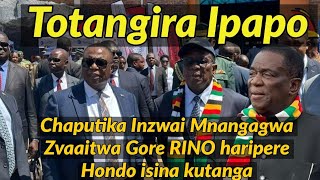 Chaputika Inzwai Mnangagwa Zvaaitwa Gore RINO haripere Hondo isina kutanga 🇿🇼👇 [upl. by Namref441]