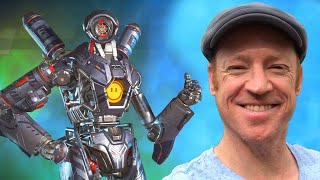 Playing with Pathfinders Voice Actor Chris Edgerly in Apex Legends [upl. by Aztilay]