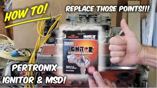 Pertronix quotIgnitorquot Ignition Points Replacement Kit Unboxing amp Install [upl. by Elfrieda]