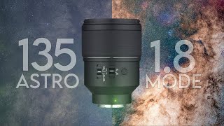 Astro Mode with Samyang 135mm f18 AF FE 4K [upl. by Shawna321]