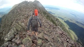 Mount Katahdin  Knife edge  Gopro [upl. by Eirrok]