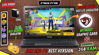 Msi Lite Version For Low End Pc  2GB Ram No Graphics Card  Msi App Player Lite For Free Fire [upl. by Nnahgiel]