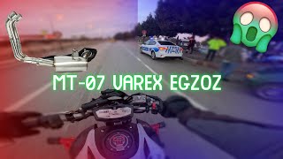 MT07 VAREX EGZOZ TAKMAK 😱 [upl. by Ahseined]