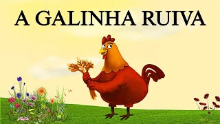 Historinha infantil para dormir A Galinha Ruiva [upl. by Adnohr]