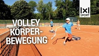 Kreatives Tennistraining Effektive VolleyÜbung [upl. by Inot]