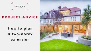 How to plan a twostorey extension [upl. by Noswad846]