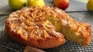 Gâteau moelleux aux pommes et noix de cocoun pur délice [upl. by Ahsiele]