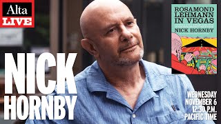 Alta Live Author Nick Hornby [upl. by Alial]