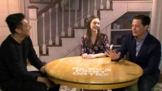 Inside Out Kyle MacLachlan amp Kaitlyn Dias Exclusive Interview  ScreenSlam [upl. by Fagen866]