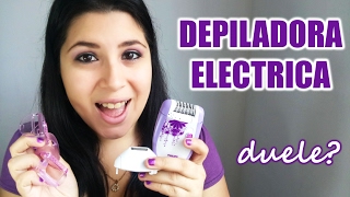 DEPILACION ELECTRICA 👍 PRO Y CONTRA PHILIPS SATINELLE [upl. by Jacey]