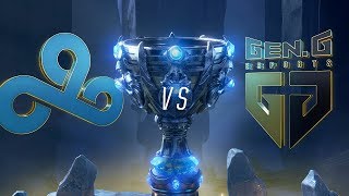 C9 vs GEN  Worlds Group Stage Day 3  Cloud9 vs GenG 2018 [upl. by Zakaria]