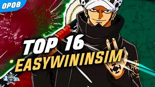 TOP 16 RG LAW  EASYWININSIM  noHEROES OFFLINE REGIONALS SPELLENSPEKTAKEL ONE PIECE CARD GAMEOP08 [upl. by Hendrickson]