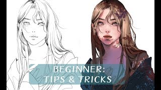 MediBang Beginner Tips amp Tricks  SIMPLE TUTORIAL [upl. by Pardew]