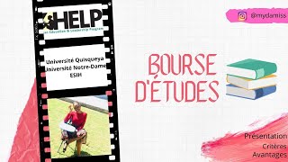 Bourse détudesUniqUNDHESIHHELP [upl. by Aicek146]