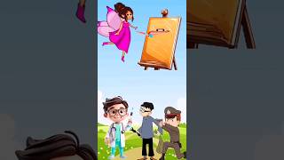 Medicaid hitkari mukhata konsa kiska hai 🤫 doctor chor police cartoon short video kid viral [upl. by Eatnahs]