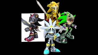 Sonic vs Shadow vs Silver vs Scourge ​⁠ [upl. by Palla]