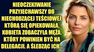 Nieoczekiwanie przyjechawszy do teściowej kobieta zobaczyła męża który powinien być na delegacji [upl. by Suzie17]