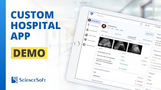 Demo Tour with User Comments Custom Hospital App [upl. by Tomasine]