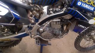 Yamaha YZ450F 2011  engine sound [upl. by Ym]