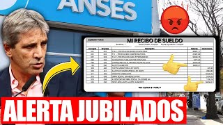 💥ALERTA EN EL RECIBO DE JUBILADOS DE ANSES “FALTAN LOS 70000”  COBROS Y BONOS [upl. by Eerehs]