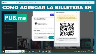 PUBme  Como vincular o agregar nueva billetera [upl. by Yevreh]