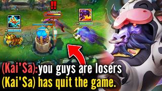 The most BROKEN bot lane in League of Legends WE MADE 2 PEOPLE RAGE QUIT [upl. by Annawoj782]