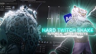 Smooth HARD TWITCH SHAKE Tutorial In After Effects  After Effects Tutorial [upl. by Mehcanem738]