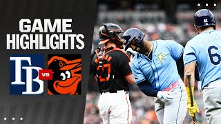 Rays vs Orioles Game Highlights 9724  MLB Highlights [upl. by Teece]