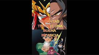 SI CANTAS TUVISTE UNABUENA INFANCIA VOL 2 anime yuyuhakusho zenki dragoballgt musicanime [upl. by Ravi104]