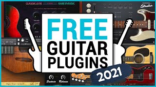 The 8 Best FREE Guitar VST Plugins Every Producer NEEDS in 2021 [upl. by Nylek]