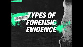 Different Types of Forensic Evidence Used in True Crime [upl. by Rupert387]